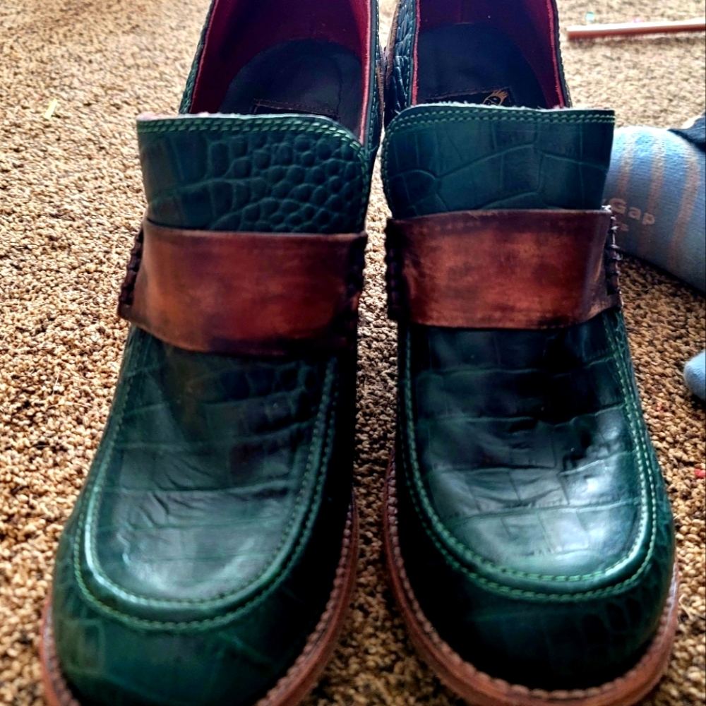 Green croc freebirds